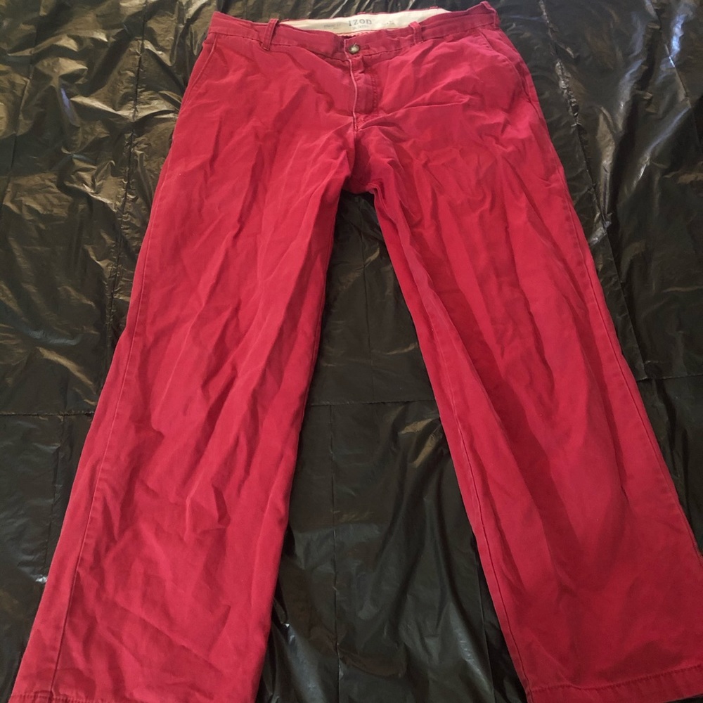 Red Izod Pants